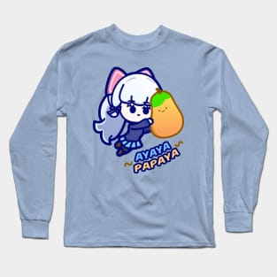 ayaka (ayaya papaya) | (fan-art by smoomaru) Long Sleeve T-Shirt